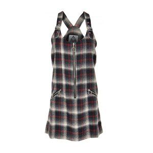 ♡UNIF PLAID DETENTION PINAFORE DRESS♡